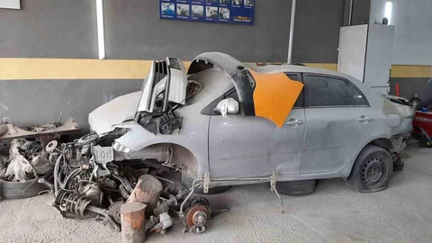 Tokat'ta Araç Parçası Operasyonu