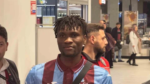 Chibuike Nwaiwu Trabzon'da Karşılandı
