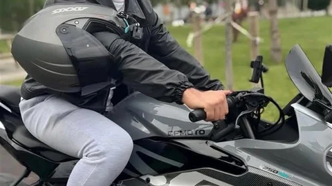 Sarıyer'de Motosiklet Kazası