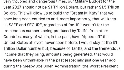 ABD Savunma Bütçesi Açıklaması