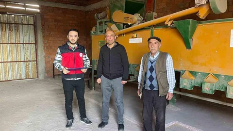 Aslanapa'da Yem Makineleri Denetlendi