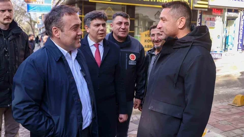 Bilecik'te Vali Sözer Esnaf Ziyareti Yaptı