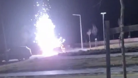 Kapaklı'da Otomobil Yangını Meydana Geldi