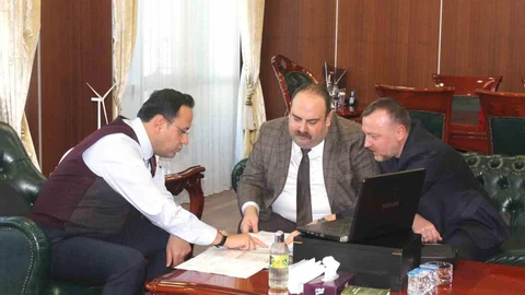 İnönü'de Başkan Hamamcı'nın Ankara Ziyareti