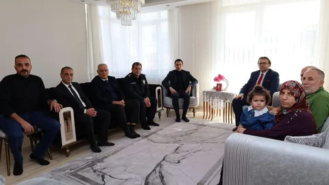 Afyonkarahisar'da Şehit Ailelerine Vefa Ziyareti