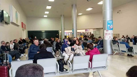 Samsun Çarşamba Havalimanı'nda Yolcu Sayısı Arttı