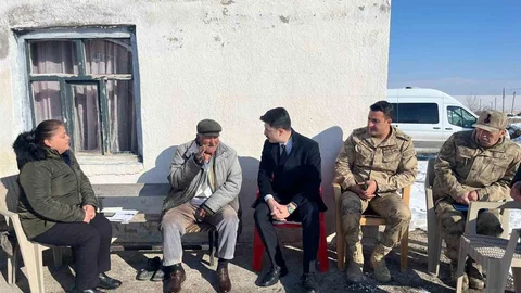Digor'da Kaymakamdan Vatandaş Ziyareti