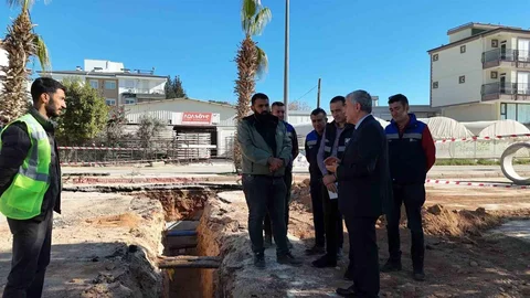 Antalya'da Altyapı Yatırımları Devam Ediyor