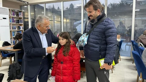 Kayseri'de Spor Salonuna Ziyaret