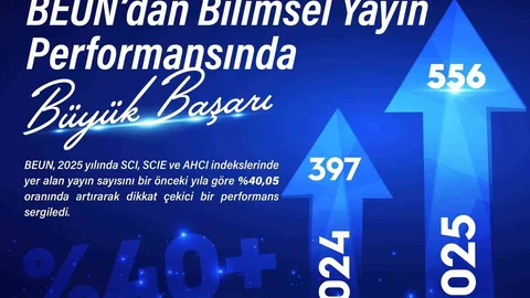 Zonguldak'ta Bilimsel Yayın Başarısı