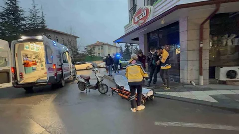 Aksaray'da Bisiklet Kazası