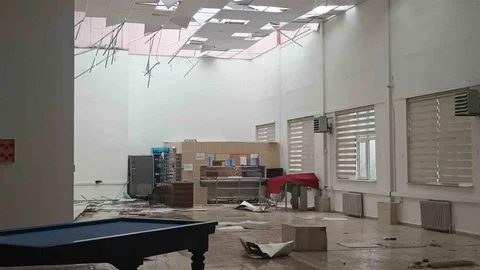 Bilecik'te Fırtına Etkili Oldu