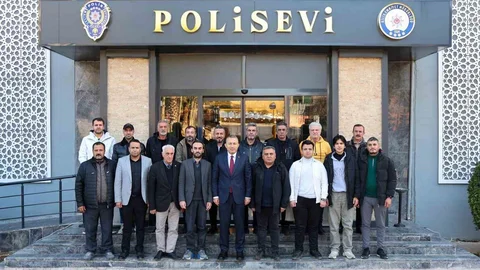 Kilis'te Vali Şahin Gazetecilerle Buluştu