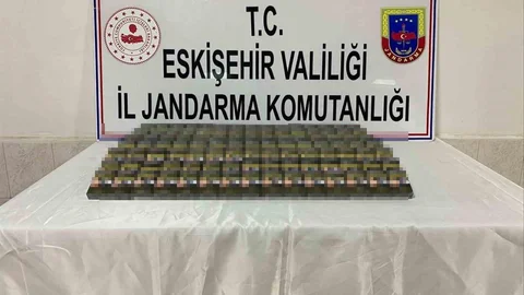 Eskişehir'de Gümrük Kaçağı Sigara Ele Geçirildi