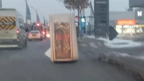 Malatya'da İlginç Motosiklet Görüntüsü