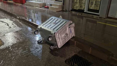 Kırıkkale ve Çorum'da Şiddetli Hava Koşulları