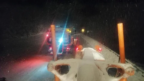 Antalya'da Kar Yağışı Başladı