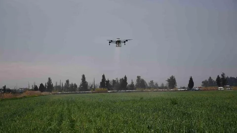 Mersin'de Dron ile Tarımda Verim Artışı