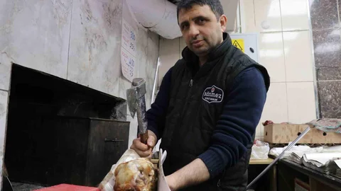 Sivas'ta Kışın Vazgeçilmez Lezzeti Kelle