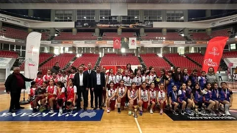 Basketbol Küçük Kızlar İl Birinciliği Tamamlandı