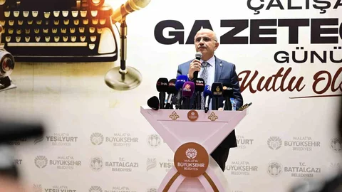 Malatya'da Çalışan Gazeteciler Günü Kutlandı