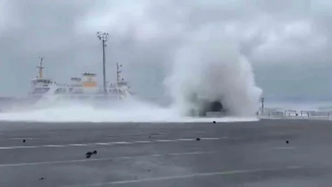 Yalova'daki Fırtınadan Etkileyici Görüntüler