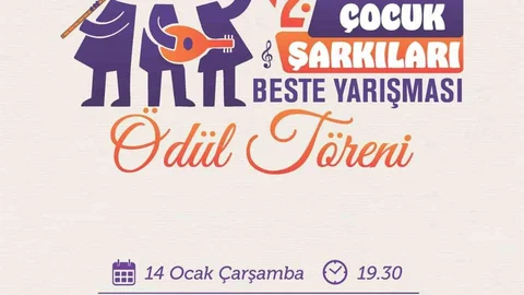 Türk Müziği Çocuk Şarkıları Yarışması Sonuçlandı