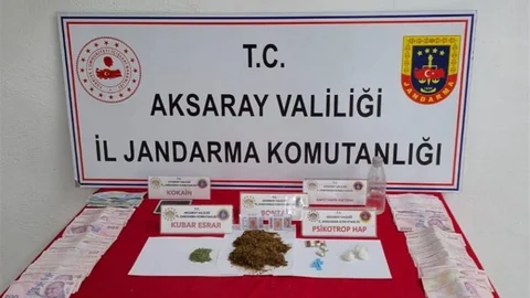 Aksaray'da Uyuşturucu Operasyonu Yapıldı