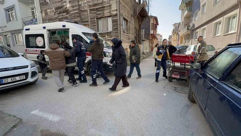 Edirne'de Motosiklet Kazası