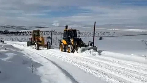 Darende'de Karla Mücadele Devam Ediyor