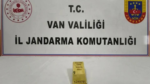 Van'da Külçe Altın Ele Geçirildi
