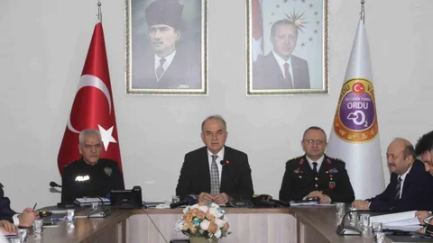 Ordu’da Suç Oranları Düşüyor