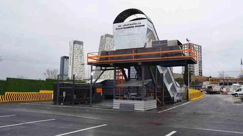 Kartal'da Yeni Çöp Aktarma İstasyonu Açıldı