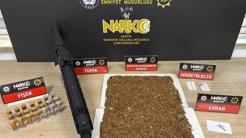Bartın'da Uyuşturucu Operasyonu