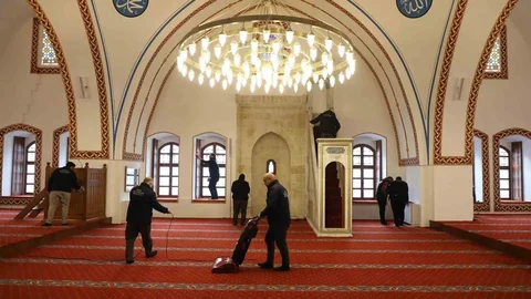Habibi Neccar Camii Temizliği Hatay'da