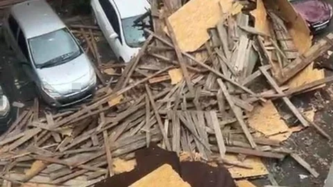 Kocaeli'de 186 Evde Çatı Hasarı