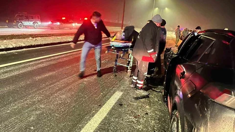 Iğdır'da Trafik Kazası Meydana Geldi