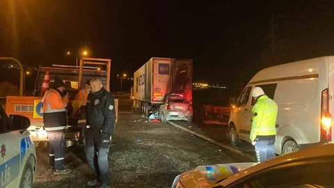 Ankara’da Tır Kazası Sonucu Bir Kişi Hayatını Kaybetti