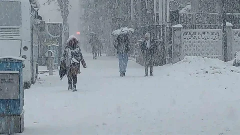 Van'da 405 Yerleşim Yeri Yolu Kapandı