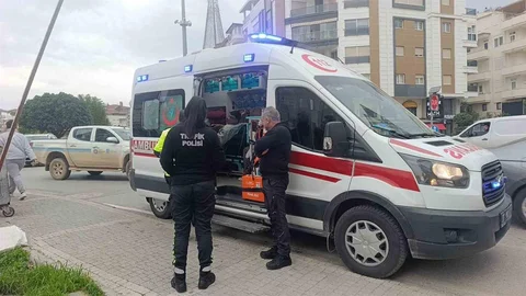 Manavgat'ta Motosiklet Kazası