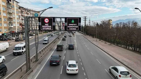 Kocaeli'de Akıllı Trafik Sistemi ile Tasarruf