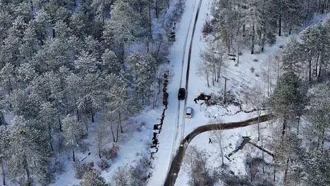 Sındırgı'da Yağmur ve Kar Yağışı