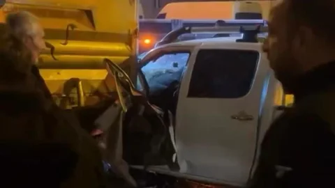 Batman'da Pikap Kazası