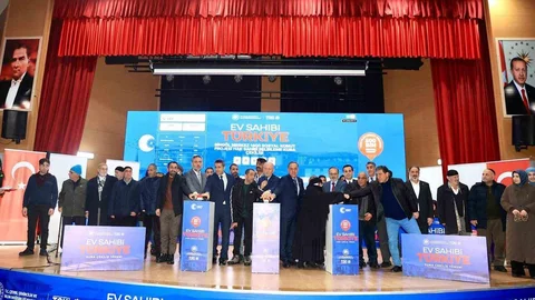 Bingöl'de TOKİ Sosyal Konut Kurası Çekildi