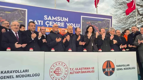 Samsun Batı Çevre Yolu Temel Atıldı