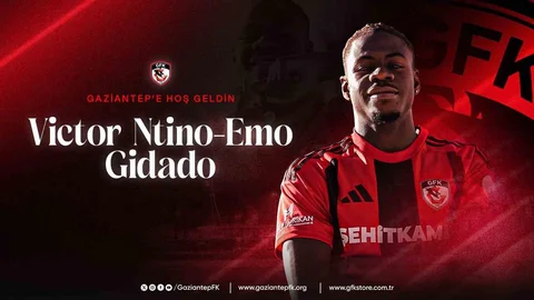 Victor Ntino-Emo Gidado Gaziantep FK'da