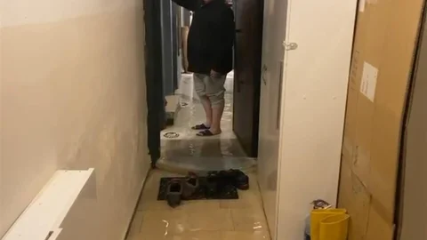 Arnavutköy'de Sağanak Yağışın Etkileri