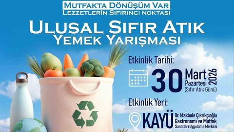 Talas'ta Sıfır Atık Yarışması Başladı