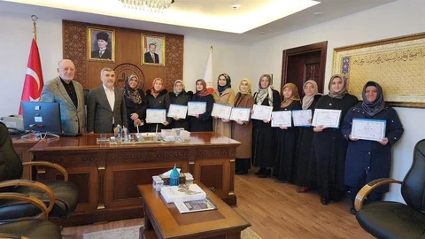 Kadın Kur’an Kursu Eğitim Programı Tamamlandı