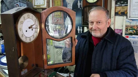 Gaziantep'te Saat Tamircisi Yarım Asırdır İşini Yapıyor